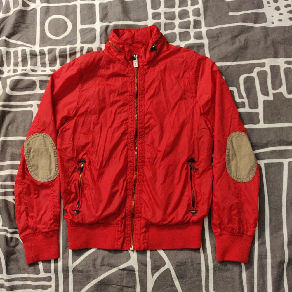 Zara Boys Hooded Jacket w/ Elbow Patches